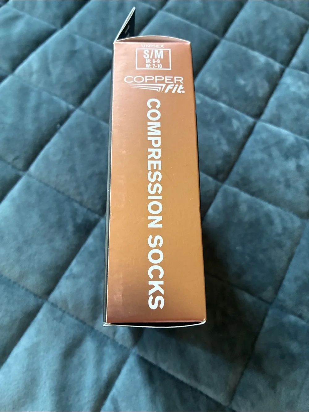 Copper Fit White Compression Socks for Women - Graduated Support
